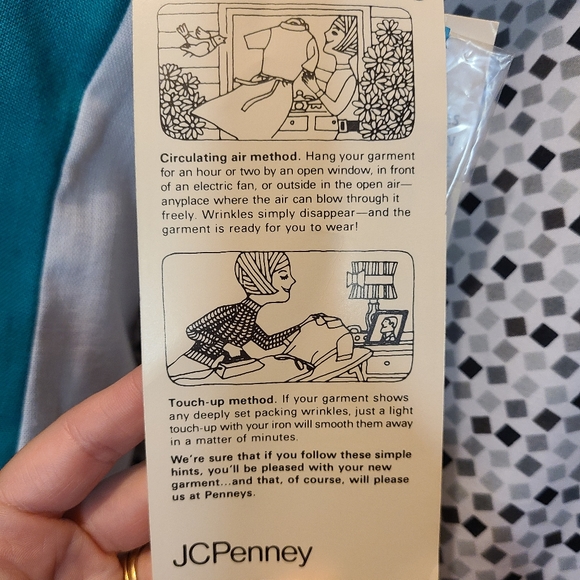 NWT Vtg 80's Worthington Colorblock Blouse Size 12 (large) - Picture 6 of 8